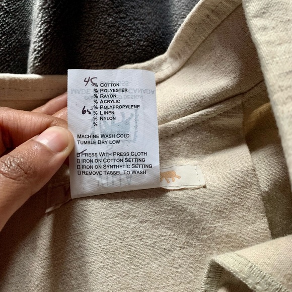 Long Sleeve Flannel Top - Picture 5 of 5